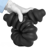 19.68in Silicone Long Large Double Head Threaded Fat Anal Plug Dildo