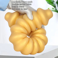 19.68in Silicone Long Large Double Head Threaded Fat Anal Plug Dildo