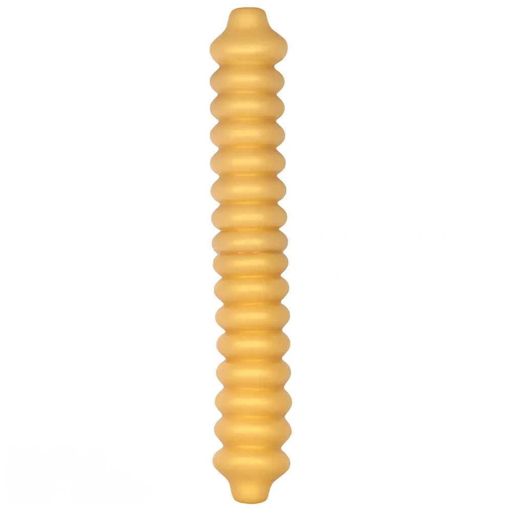19.68in Silicone Long Large Double Head Threaded Fat Anal Plug Dildo