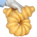 19.68in Silicone Long Large Double Head Threaded Fat Anal Plug Dildo