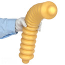 19.68in Silicone Long Large Double Head Threaded Fat Anal Plug Dildo