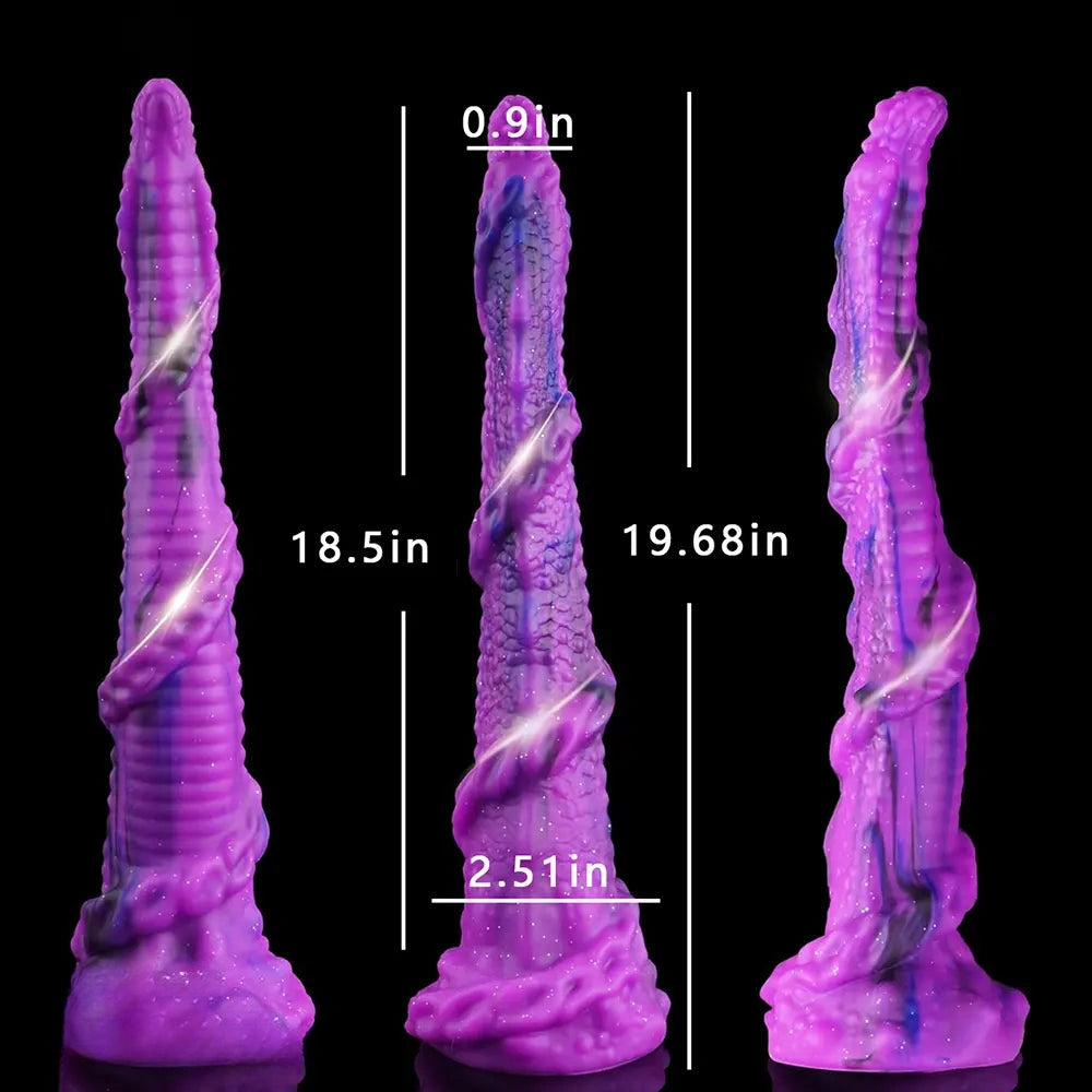19.68in Unique Monster Dragon Big Long Dildo For Female Masturbation