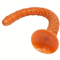 19.69in Dragon Scale Silicone Anal Durable Flexible Dildo For Deep Prostate