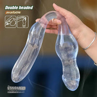 19.75in Double-Headed Adult Toy Soft & Flexible Extra Long Anal Plug Dildo