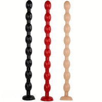 19.7in Long Beads Anal Plug Huge Dildo For Gay Women Pleasure