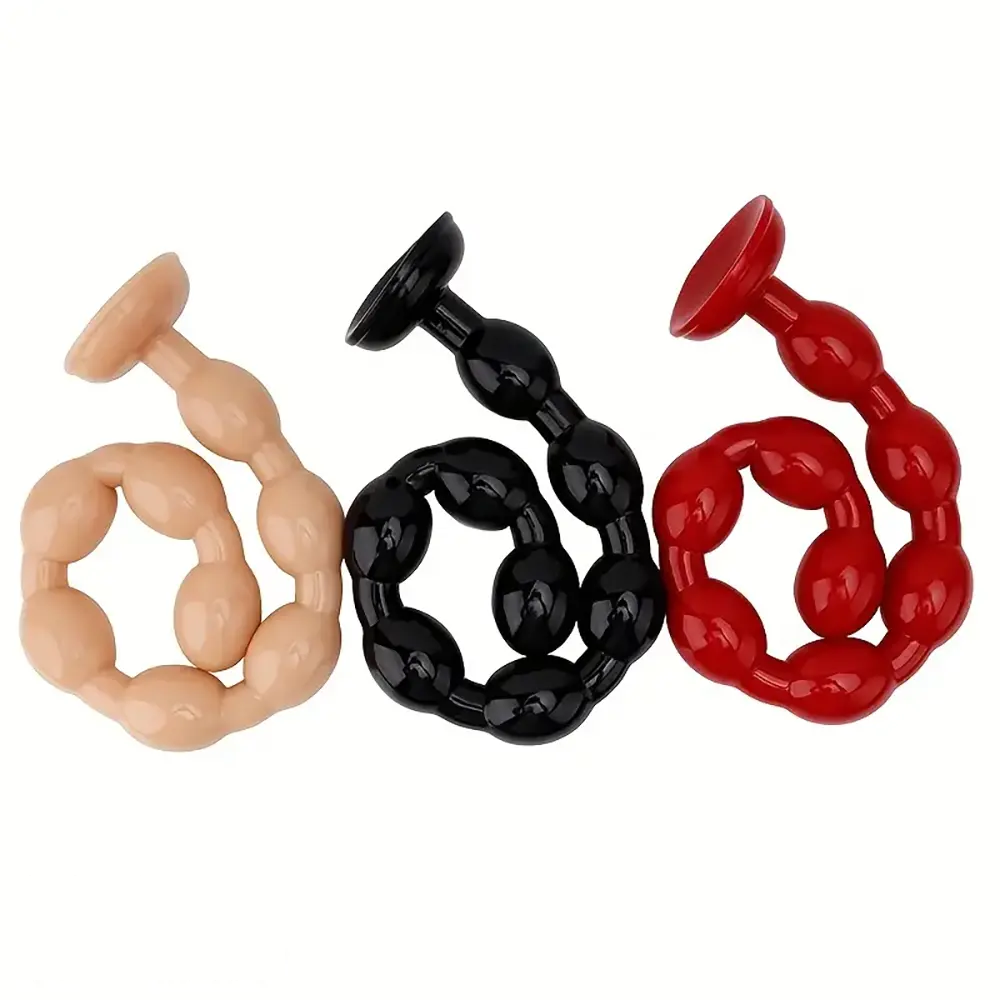 19.7in Long Beads Anal Plug Huge Dildo For Gay Women Pleasure