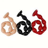 19.7in Long Beads Anal Plug Huge Dildo For Gay Women Pleasure