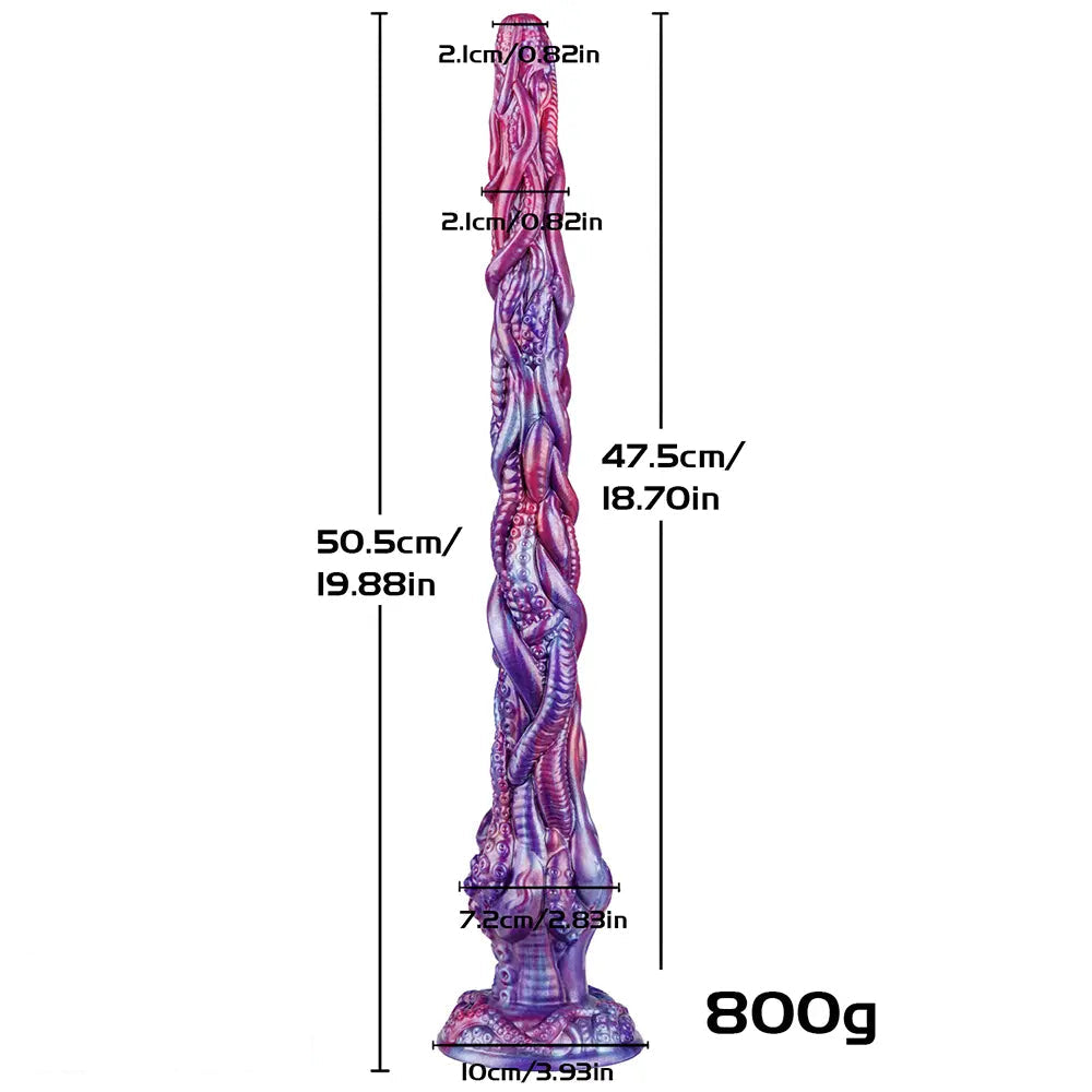 19.88in Huge Long Monster 1080P HD Video Photo Camera Endoscopy Dildo