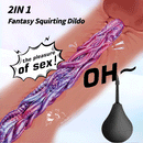 19.88in Huge Long Squirting Tentacle Monster Silicone Fantasy Dildo