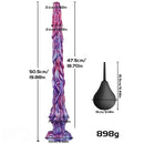 19.88in Huge Long Squirting Tentacle Monster Silicone Fantasy Dildo