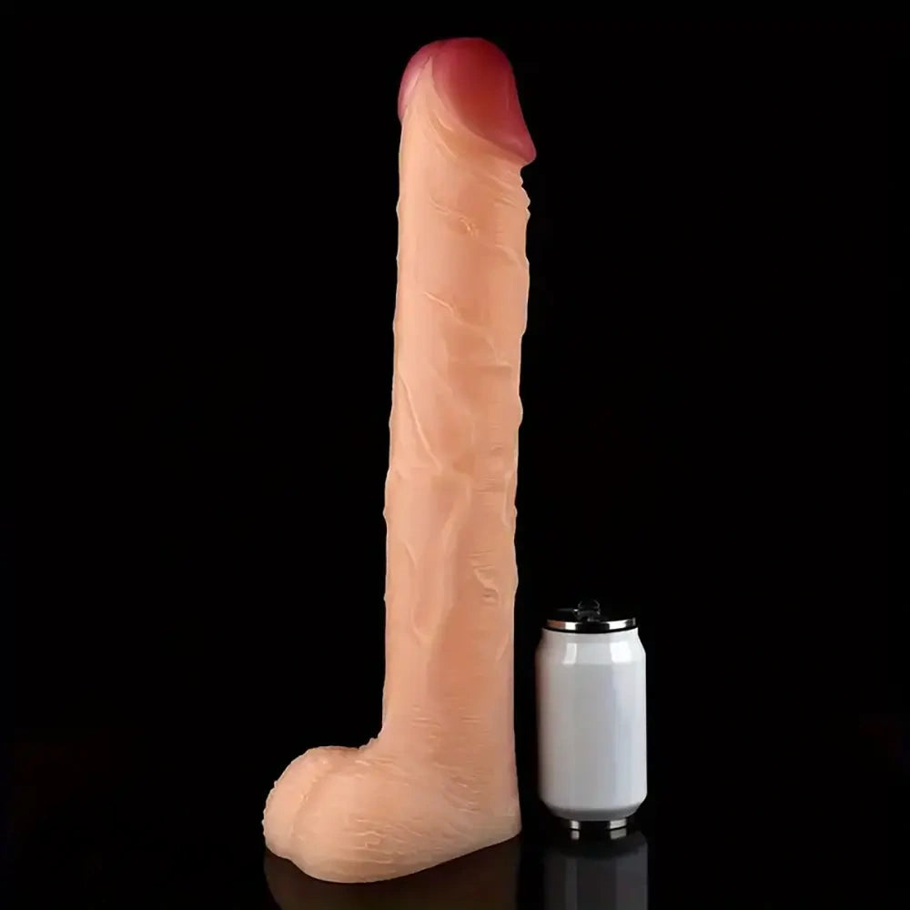 19.8in Super Big Long Real Dong Powerful Skin Feeling Dildo Sex Toy