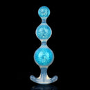 Aurora Spherical Graduated 3-Bead Anal Plug with Flanged Anchor Base - Lurevibe