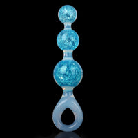 Aurora Spherical Graduated 3-Bead Anal Plug with Integrated Pull Ring