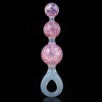 Aurora Spherical Graduated 3-Bead Anal Plug with Integrated Pull Ring - Lurevibe