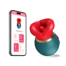 3 in 1 App Remote Control Big Mouth Vibrator With 360° Tongue Licking & Sucking & Vibrating