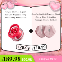 Tongue Clitoral Orgasm Vibrator Nipple Sucking And Licking Masturbator