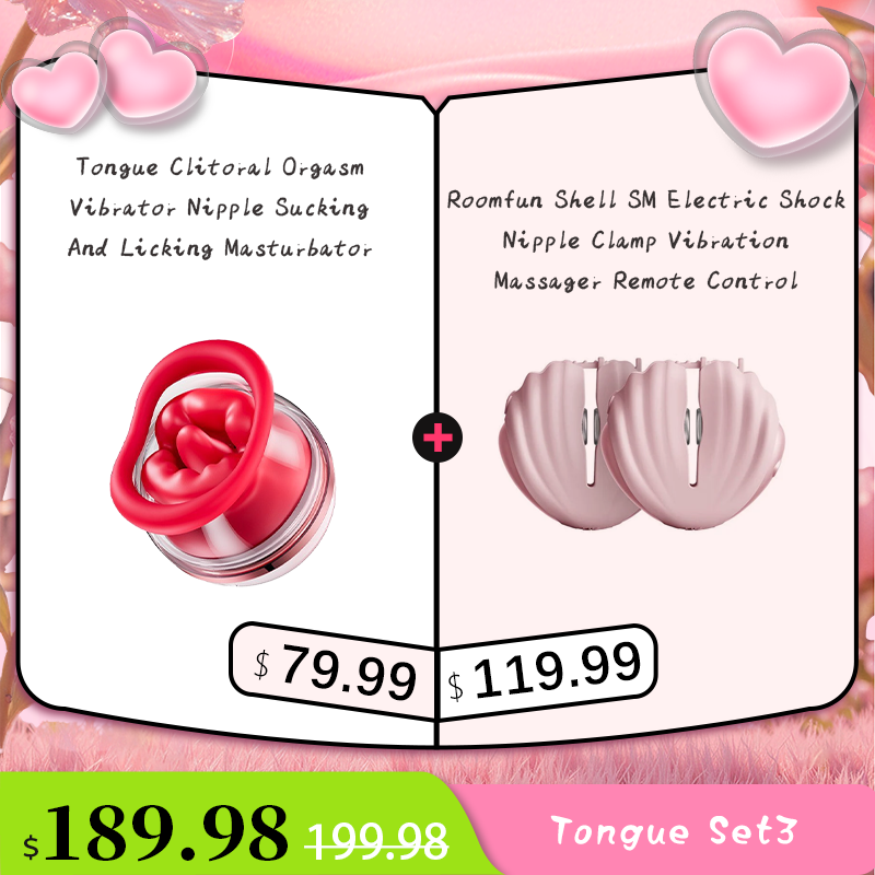 Tongue Clitoral Orgasm Vibrator Nipple Sucking And Licking Masturbator