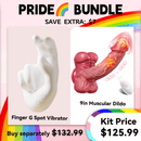 Realistic Finger Flapping Clitoris G Spot Vibrator
