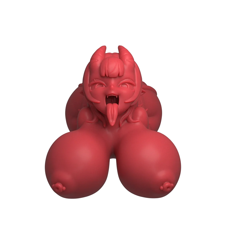 Meru the Succubus Red Skin Hentai Figure Sex Doll
