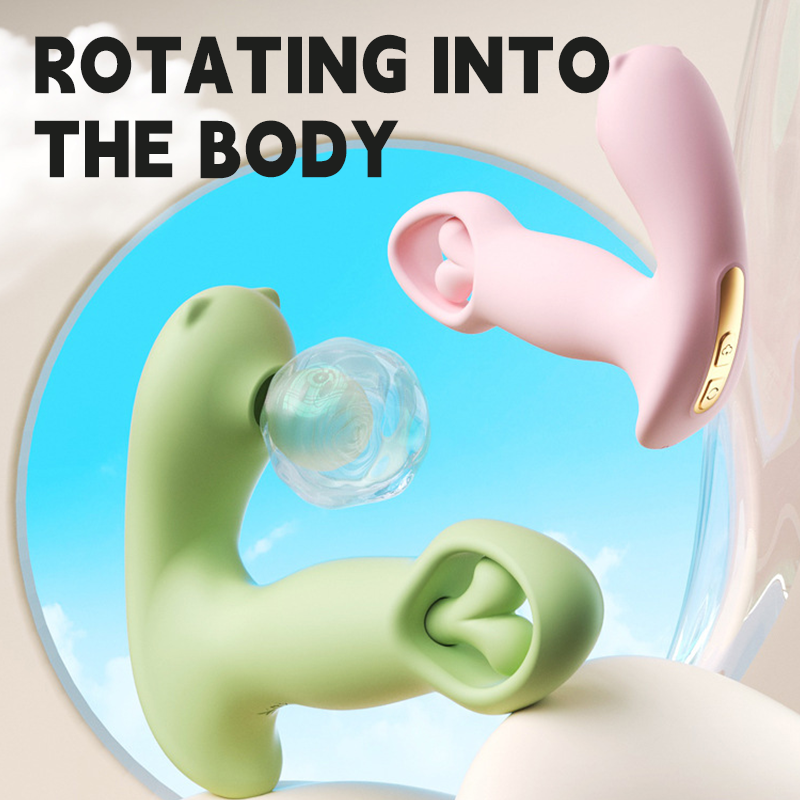 Xiao Qiao Rotating Wearable Clitoral Suction & G-Spot Vibrator