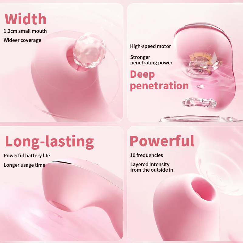 Loving Call Wearable Clitoral Suction & Warming Vibrator