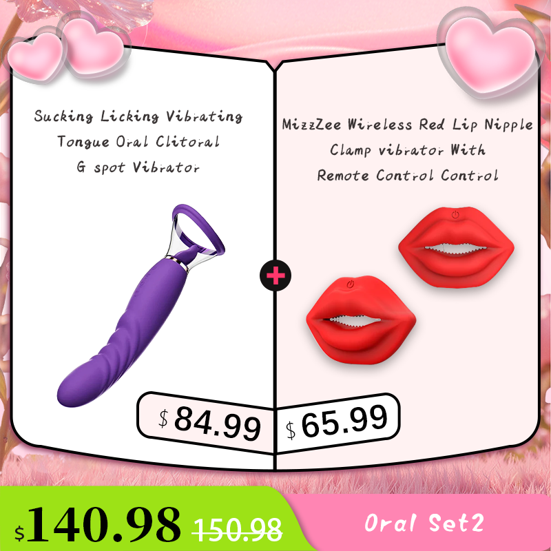 Sucking Licking Vibrating Tongue Oral Clitoral G spot Vibrator