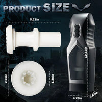 Thursting & Vibrating With Huge Visible Window Oral Male Masturbation