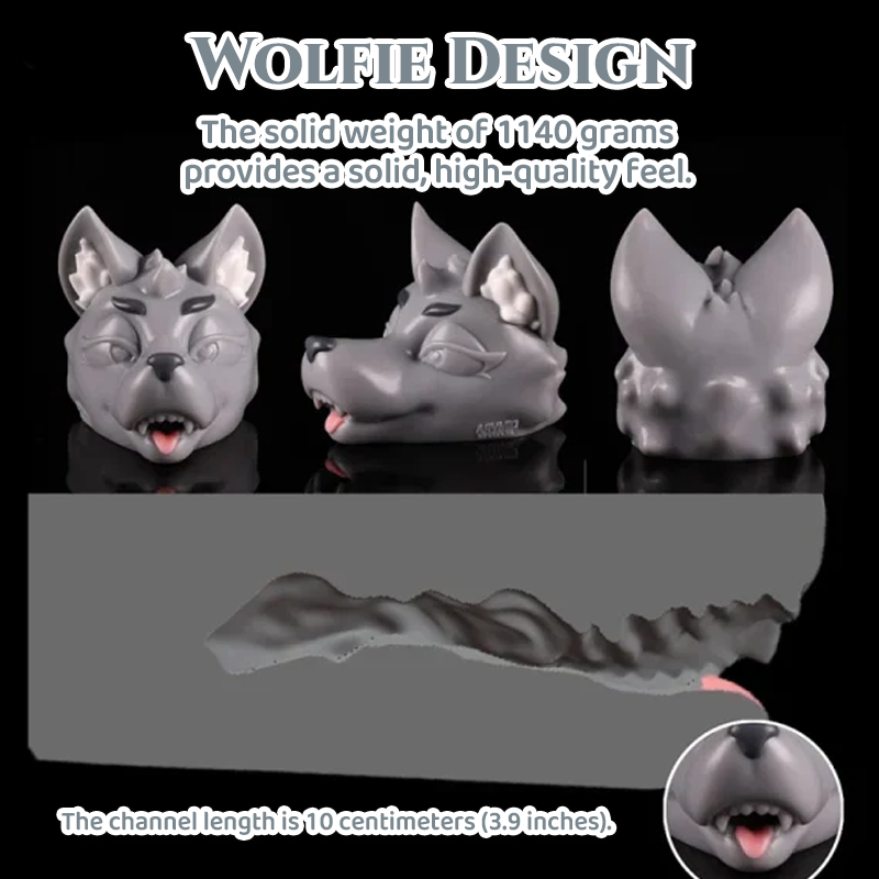 Gray-Eyed Enchantress 2.0 Wolfling Blow Job Toy