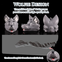 Gray-Eyed Enchantress 2.0 Wolfling Blow Job Toy