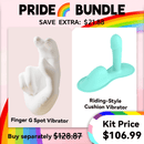 Realistic Finger Flapping Clitoris G Spot Vibrator
