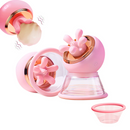 First Kiss 2 in 1 Kneading Nipple Clamps Breast Massager