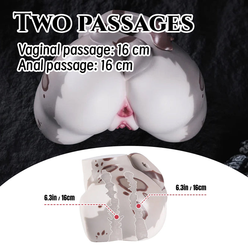 Shira Snow Leopard Furry Torso Butt Sex Doll