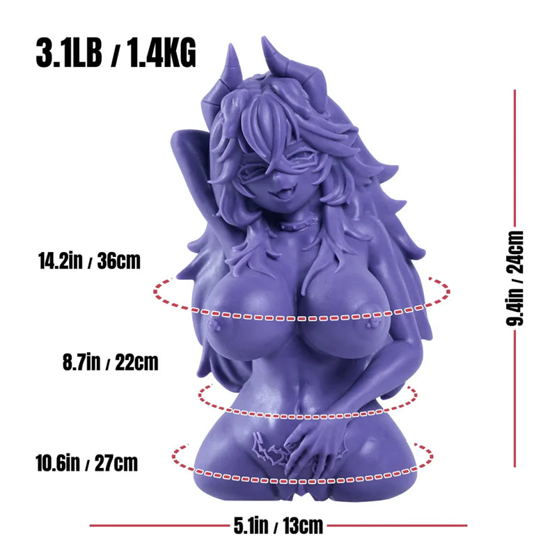 Aruna VTuber Succubus Anime Onahole Torso