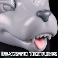 Gray-Eyed Enchantress 2.0 Wolfling Blow Job Toy