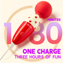 GLUGLU Fat Radish Polka Dot Masturbation Vibration Massager