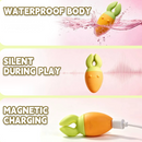 Little Mushroom Insertable G-Spot & Clitoral Vibrator – Dual Stimulation Rechargeable Silicone Adult Toy