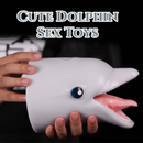 Nerida-Dolphin Head Flipper Cute Dolphin BJ Toy