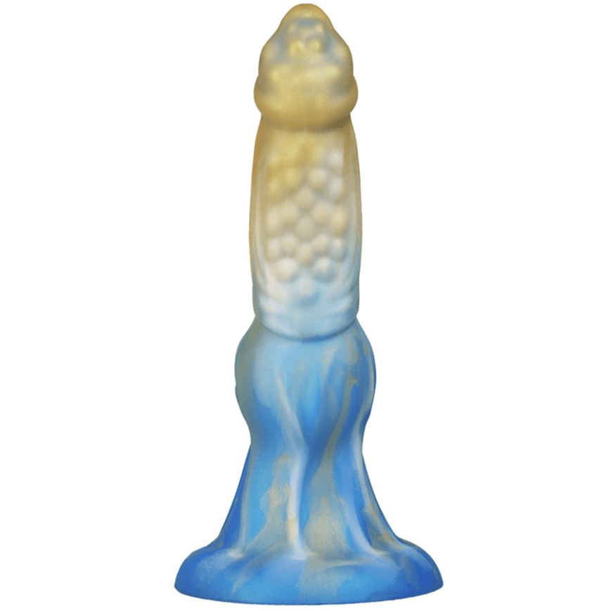 Alien Dildo Mixed Color Liquid Silicone Allovers Dildo Sex Toys