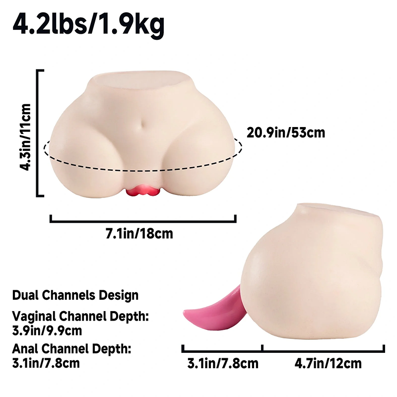 Lyria Mini Fantasy Fairy Torso Butt Masturbator