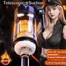 High Explosive Grenade Aircraft Cup Telescopic Vibration Heating Male Masturbation Device