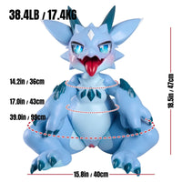 Crystchu Ice Dragon Creature Sex Doll