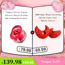 Tongue Clitoral Orgasm Vibrator Nipple Sucking And Licking Masturbator