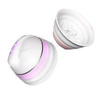 Angel 5 Vacuum Suction 10 Vibration Breast Massagers With Remote