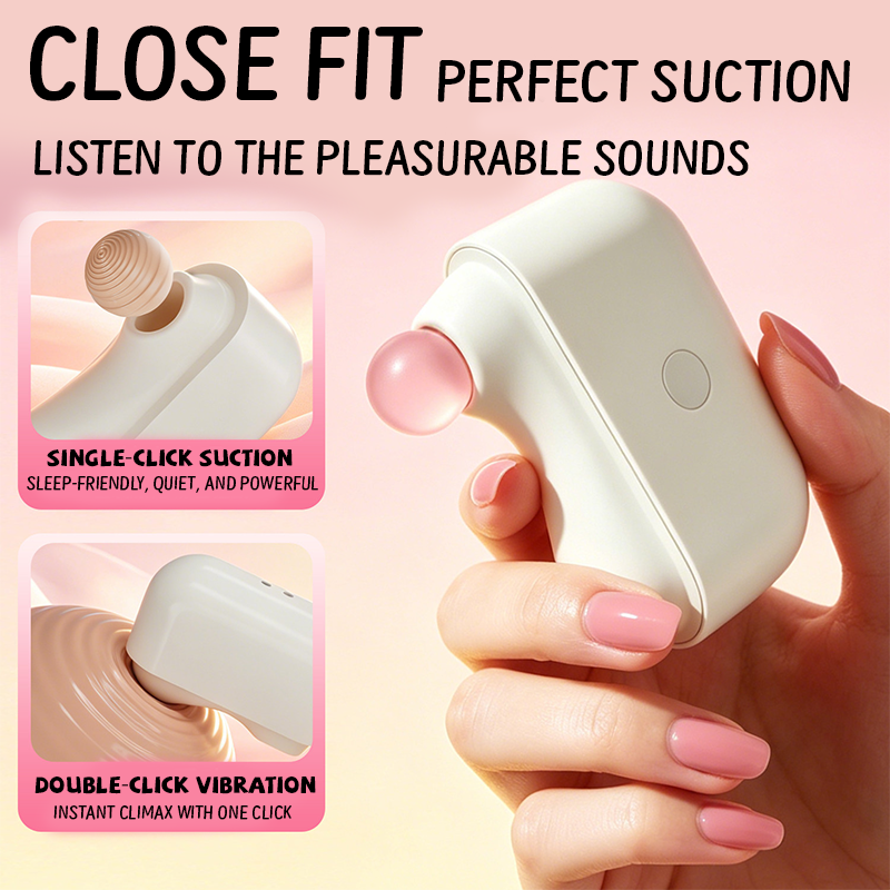 Cake Rabbit Earphone-Style Wireless Clitoral Suction & Vibrator