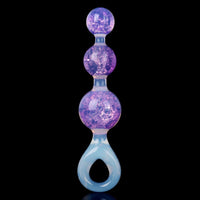 Aurora Spherical Graduated 3-Bead Anal Plug with Integrated Pull Ring - Lurevibe