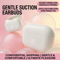 Cake Rabbit Earphone-Style Wireless Clitoral Suction & Vibrator