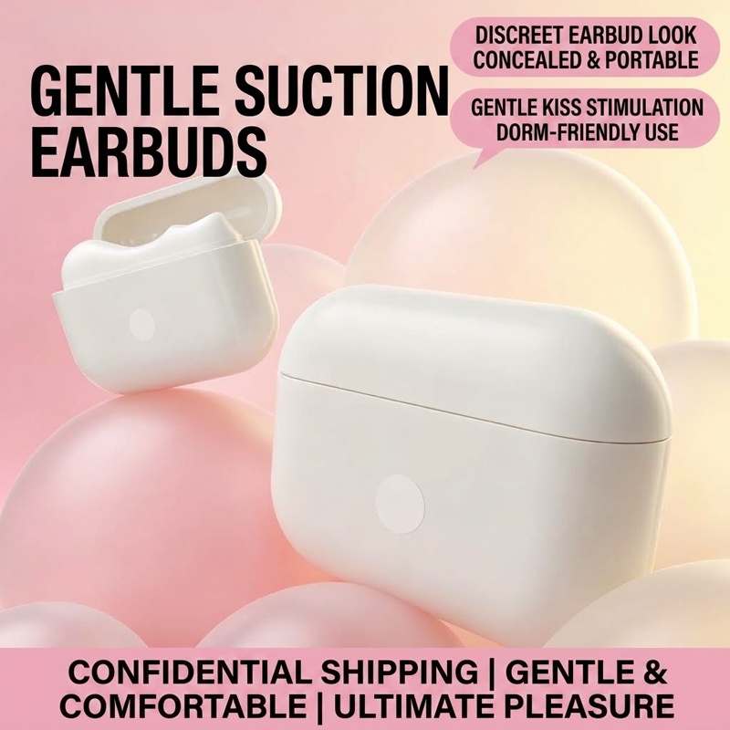 Cake Rabbit Earphone-Style Wireless Clitoral Suction & Vibrator