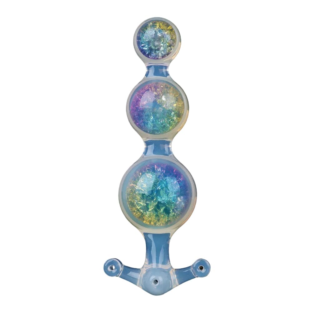 Traffic Light Aurora Graduated 3-Bead Anal Plug - Lurevibe