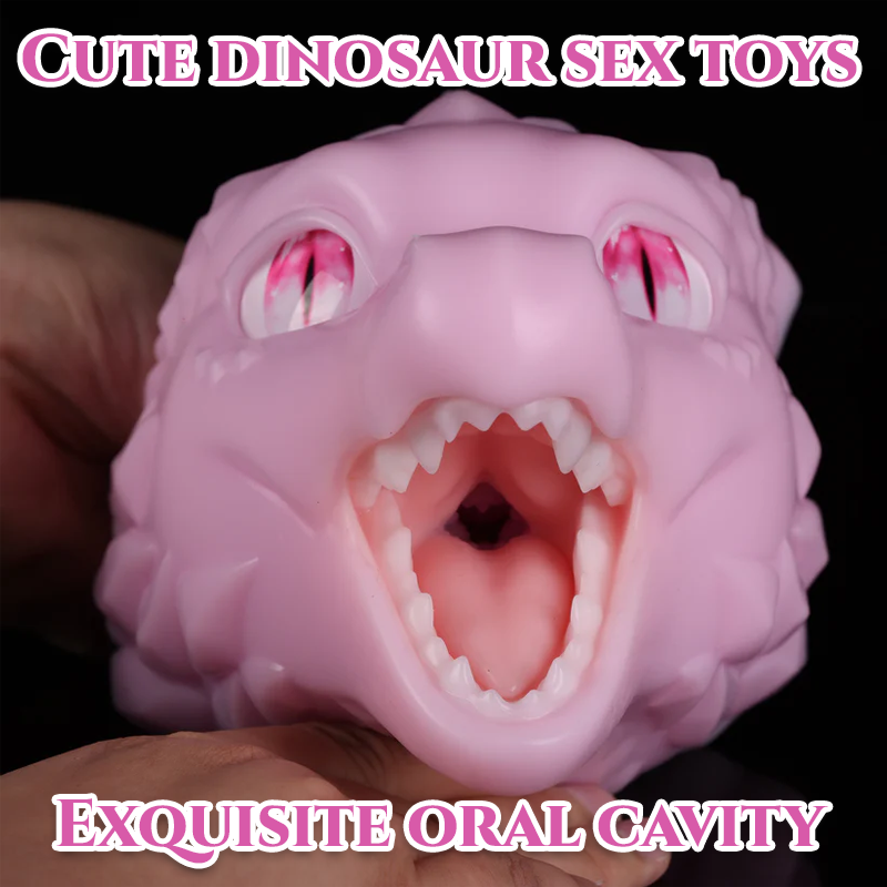 Pink Phosphorus Dragon Head 2.0 Pinky Cute Dino BJ Toy