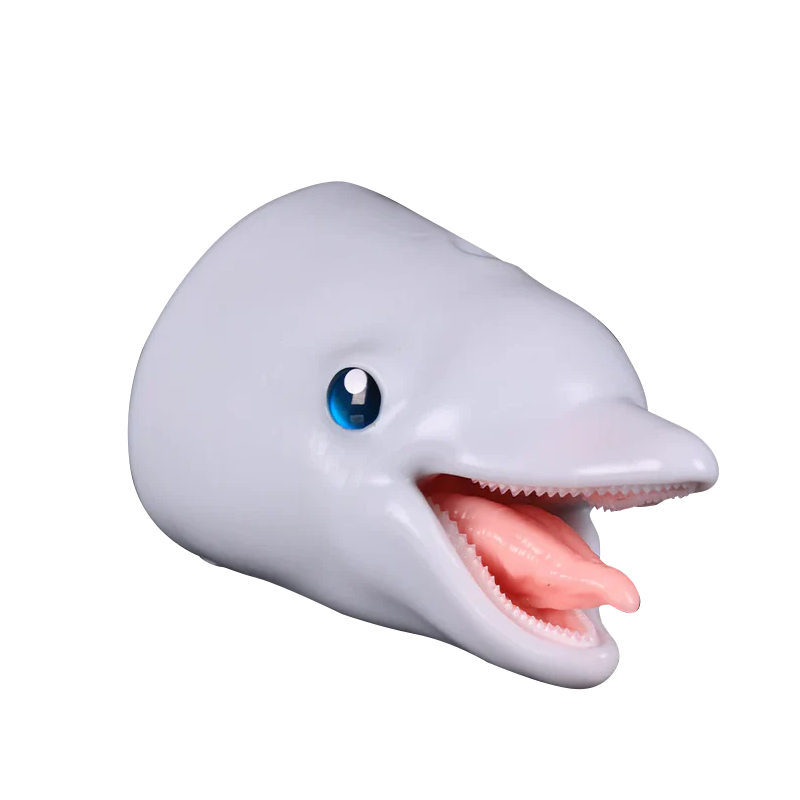 Nerida-Dolphin Head Flipper Cute Dolphin BJ Toy